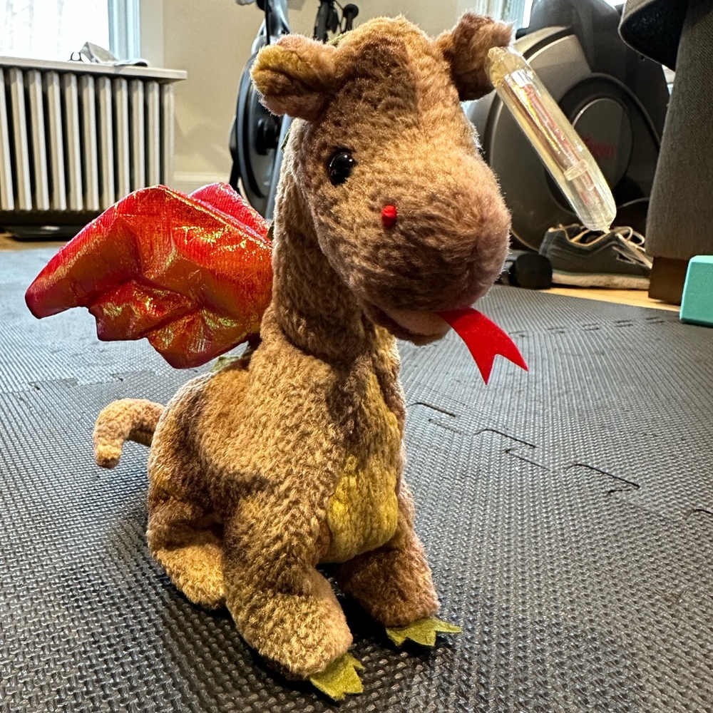 5/$30 - Ty Beanie Babies - Scorch the Dragon Beanie Baby